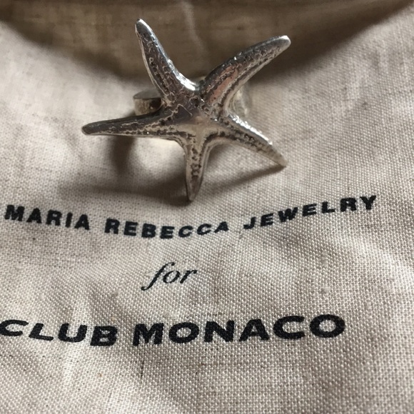 Sterling silver starfish ring - Picture 2 of 6